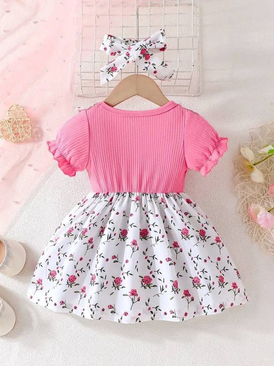 Shopivatestore Baby Girls Midi Knee Length Casual Dress at ₹268 | Kids Fashion