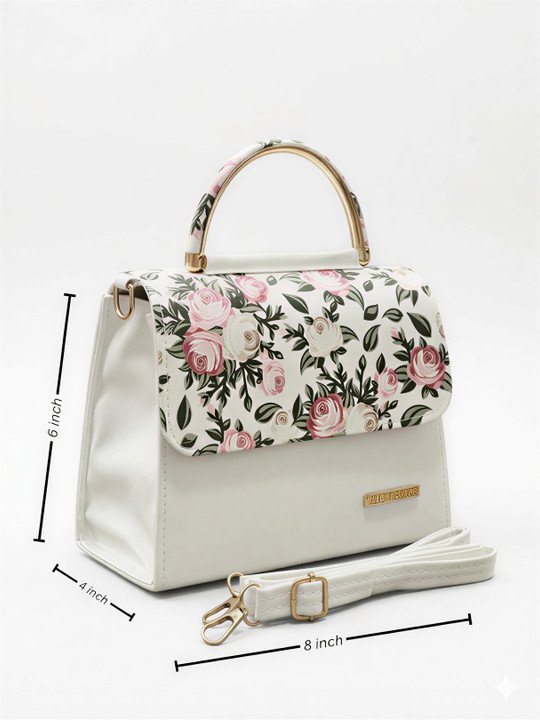 Fine Design Flower Sling Bag at ₹298 | Stylish Floral Crossbody Bag for Women