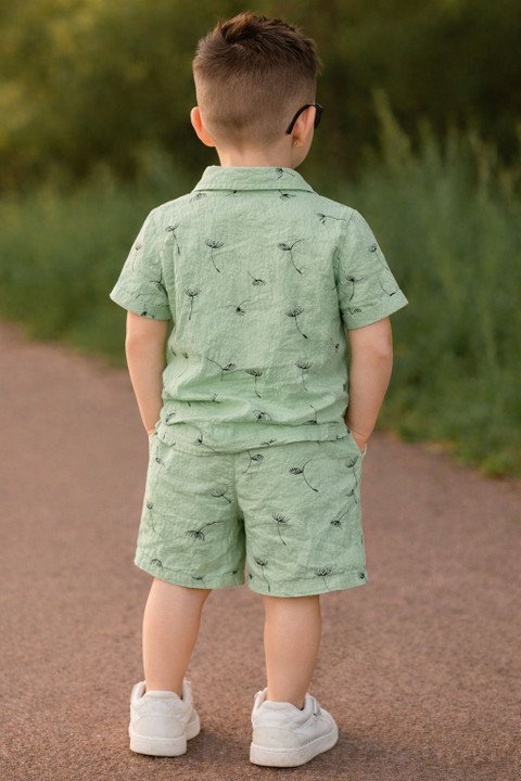 Fashion Prime Boys Casual Shirt &amp; Shorts Set at ₹287 | Stylish Kids Party Wear