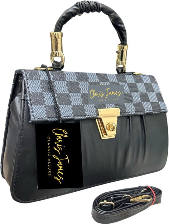 Clarisjames Black Sling Bag at ₹243 | Trendy Premium Crossbody Bag for Women
