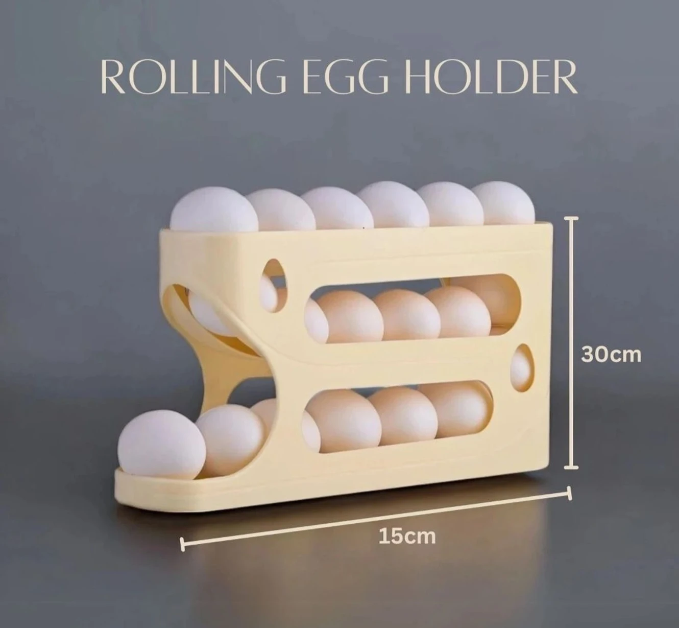 ₹140 Egg Holder for Organized Refrigerator Plus Kitchen Storage