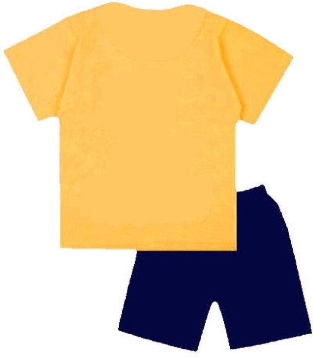 ₹367 Hothy Kids T-Shirt Shorts Set for Daily Playtime Comfort Wear