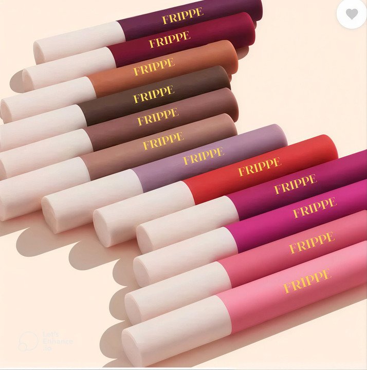 ₹143 Frippe 12Pc Velvet Nude Liquid Lipstick Set for Daily Looks