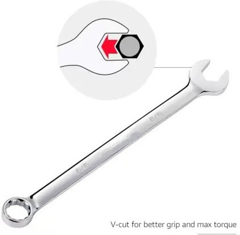 ₹280 Double Sided Combination Wrench Set for Repair Tasks