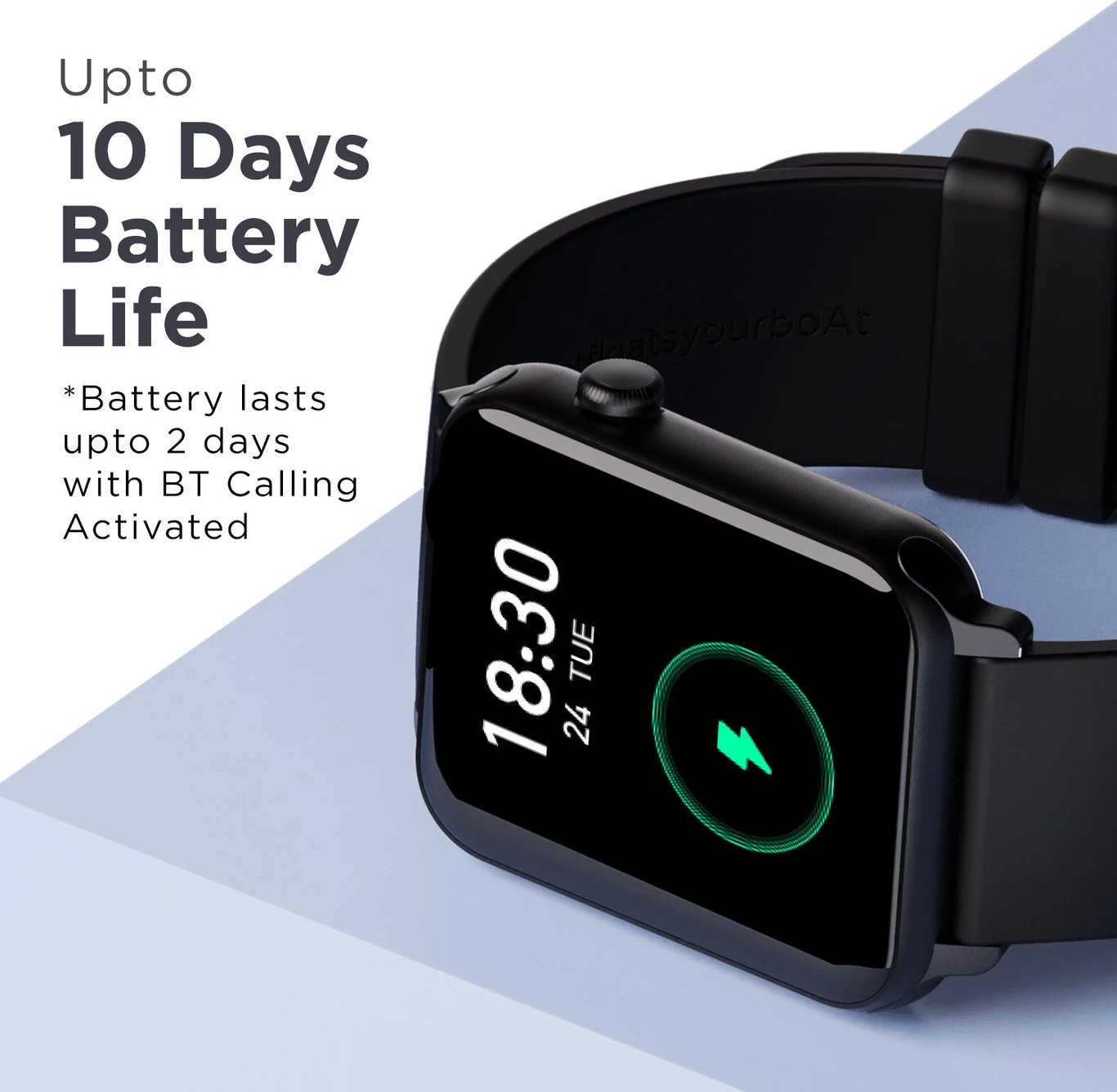 ₹1,199 boAt Storm Call Smartwatch | 1.69-inch HD Display, Bluetooth Calling