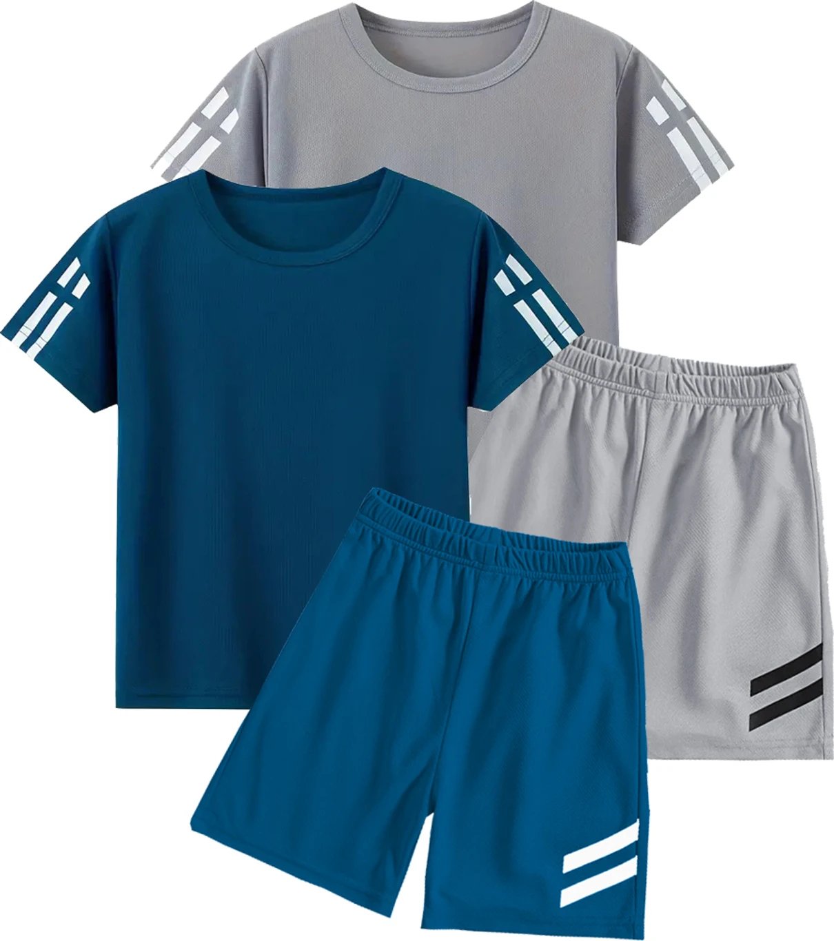 ₹378 GWA Boys Casual T-Shirt and Shorts Set for Everyday Playtime