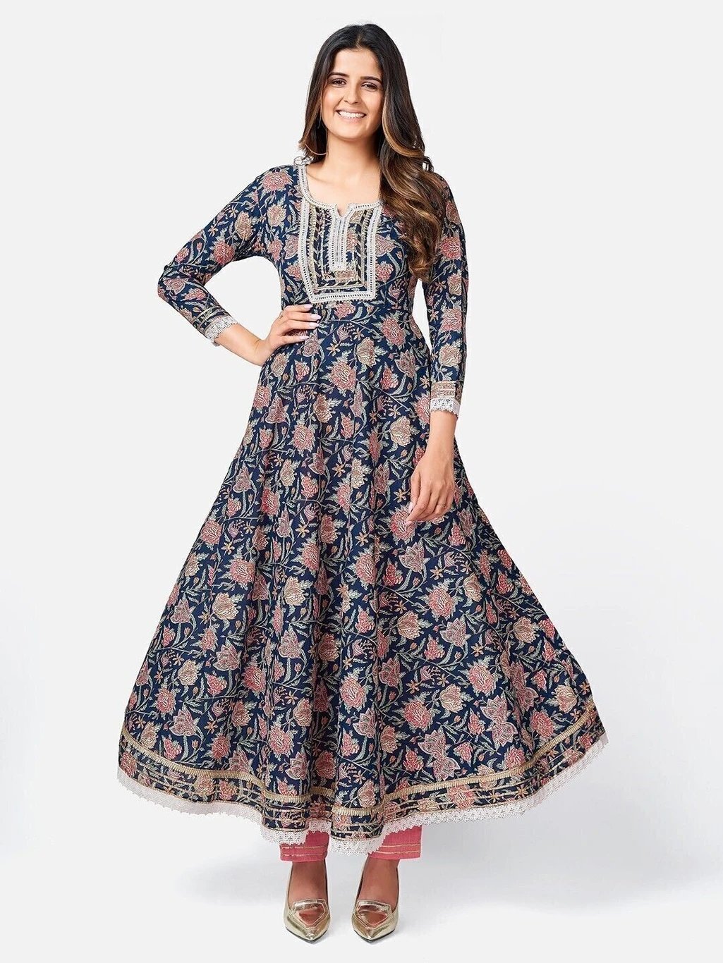 ₹1,092 Pure Cotton Kurta Pant Set for Women | 78% OFF