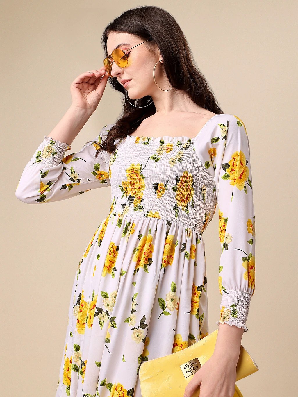 Honky Tonky Women’s Fit and Flare Maxi Dress Under ₹310