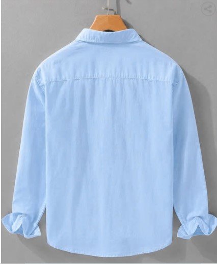 ₹440 BUDA JEANS CO Aqua Embroidered Regular Fit Shirt for Men