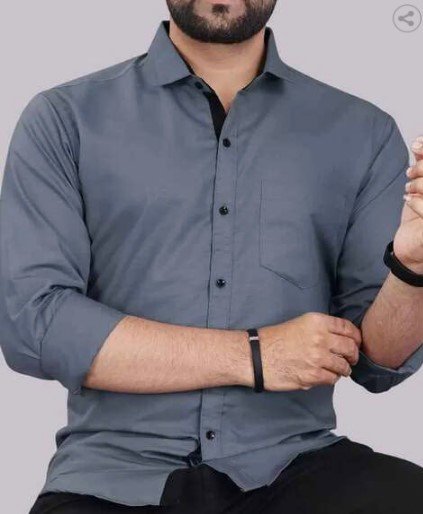 ₹259 POPMANTRA Men Regular Fit Shirt with Patch Pocket