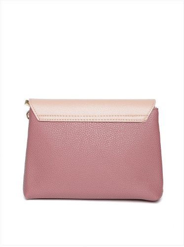 ₹804 Lino Perros Colourblocked Structured Sling Bag for Women Everyday Style