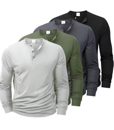$3.29 Men & Soft Pullover Tee for Easy Everyday Casual Style