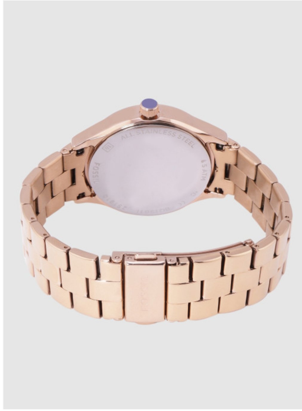 Fossil Rose Gold Women Watch for Elegant Everyday Styling Needs
