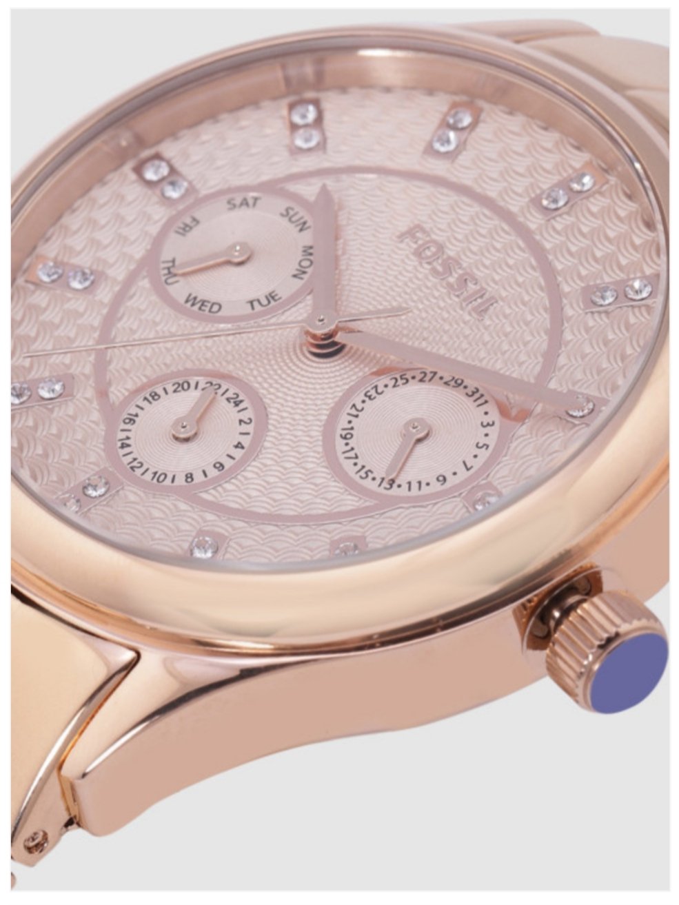 Fossil Rose Gold Women Watch for Elegant Everyday Styling Needs