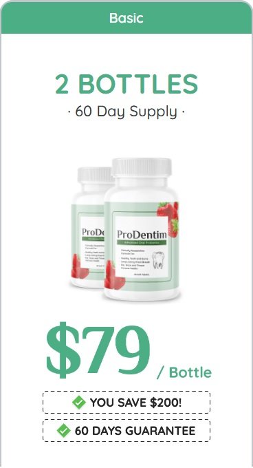 ProDentim Oral Probiotic Formula for Healthier Teeth Plus Gum Care