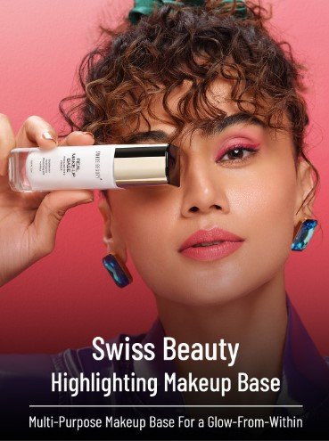 ₹321 SWISS BEAUTY Pink Tint Highlighting Primer for a Radiant Makeup Base